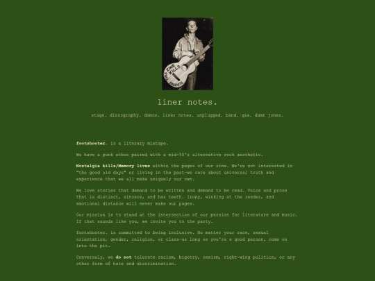 linernotes screenshot