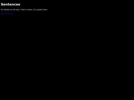 sentences screenshot