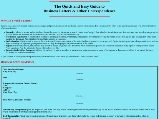 guides/letter screenshot