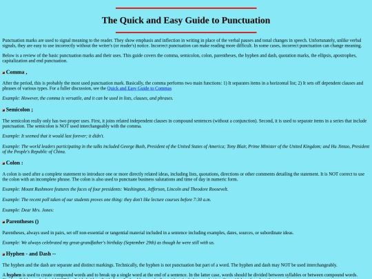 guides/punctuation screenshot