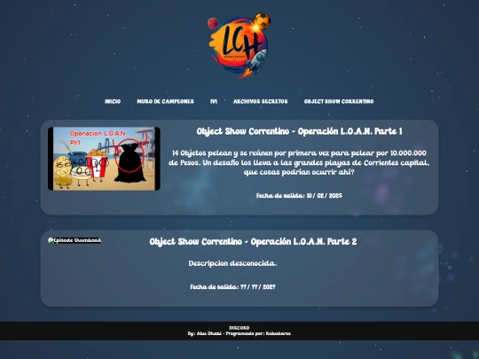 object-show-correntino screenshot