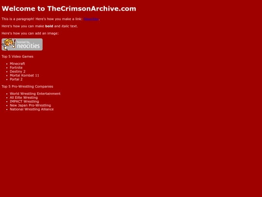 index screenshot