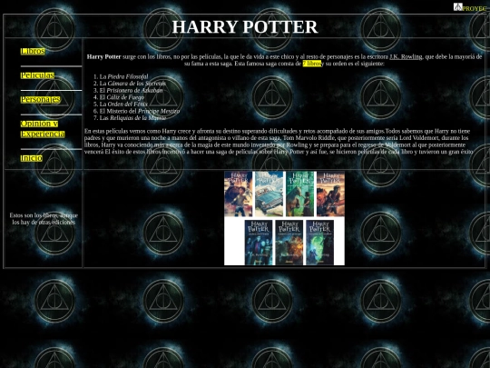 Proyecto.html/Libros screenshot