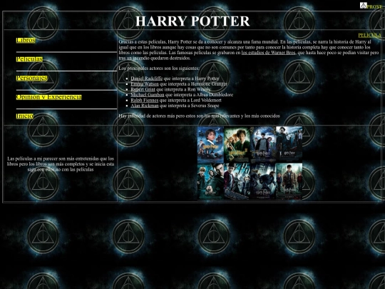 Proyecto.html/Películas screenshot