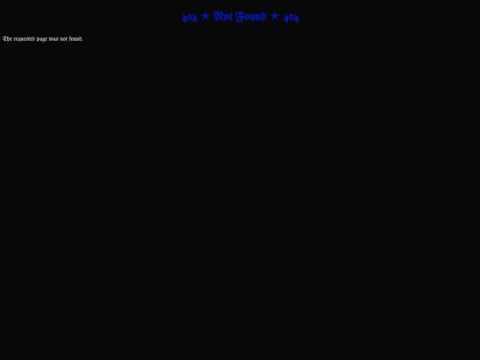 not_found screenshot