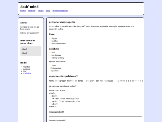 index screenshot