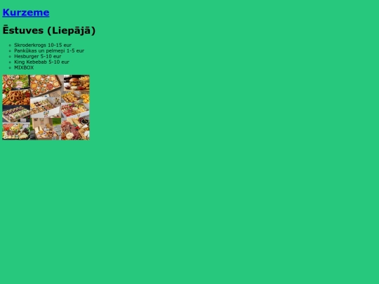projekts.hmtl/restorans screenshot