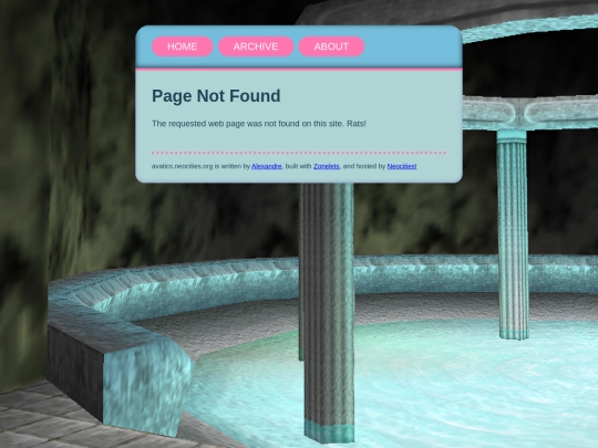 not_found screenshot