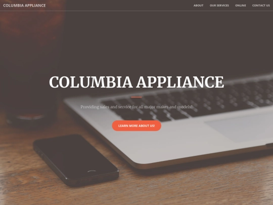columbiaboot screenshot
