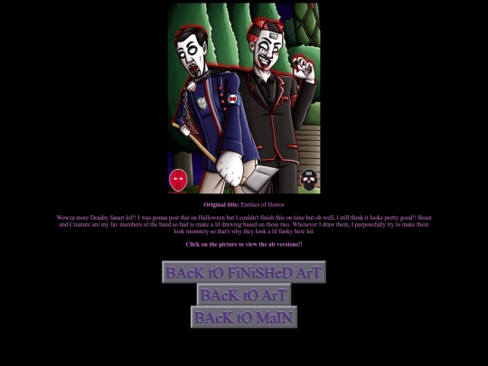 art pages/Entitiesofhorror screenshot