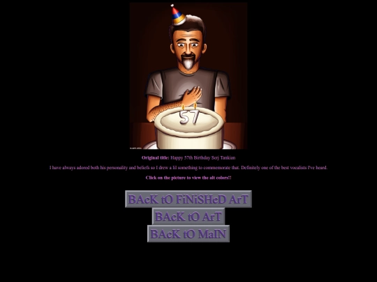 art pages/Serjbday screenshot