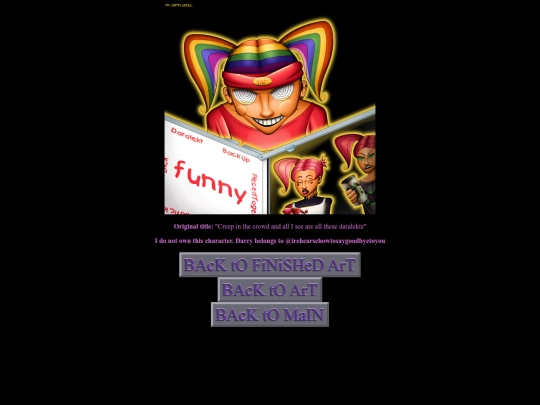 art pages/creepinthecrowd screenshot
