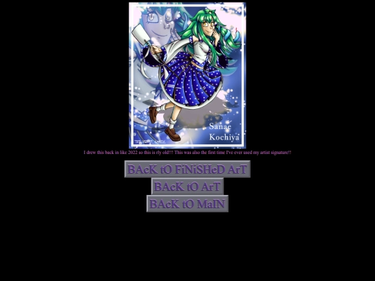art pages/sanae screenshot