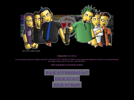 art pages/twinmethod screenshot