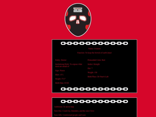 bands/Deadsy/CreAtUre screenshot