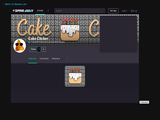 CakeClicker screenshot