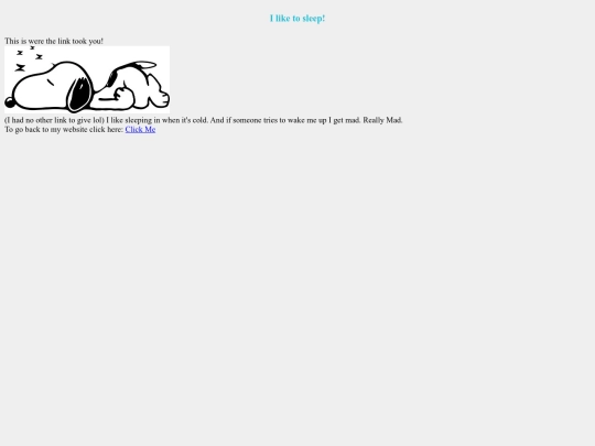 sleeping screenshot