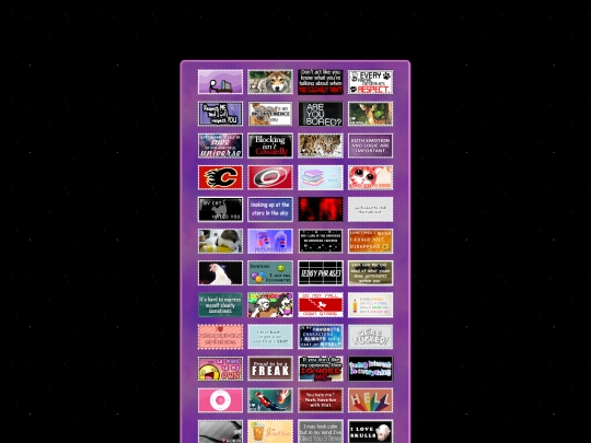 collections/stamps screenshot