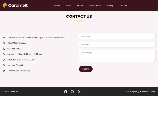 contact screenshot