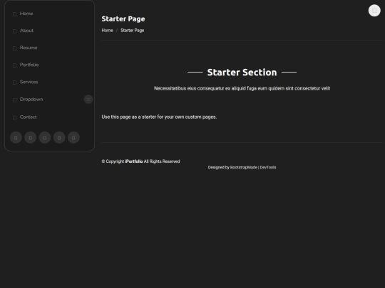 starter-page screenshot