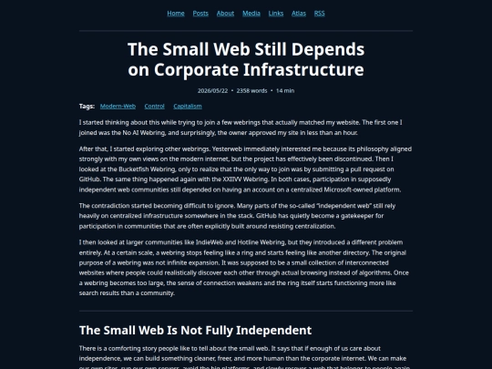 posts/the-small-web-still-lives-on-corporate-infrastructure screenshot