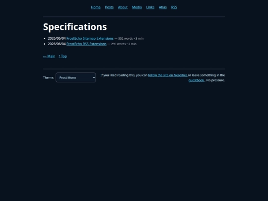 spec screenshot