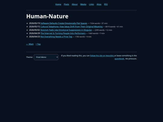 tags/human-nature screenshot