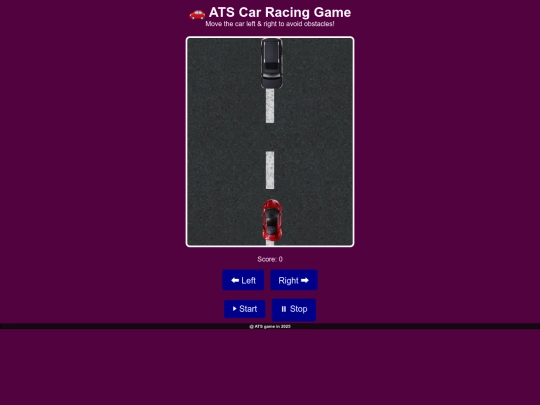 Ats web Developer/game ats/m screenshot