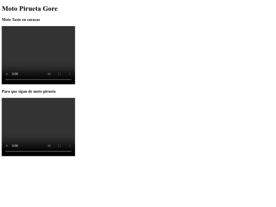 MotoPiruetagore screenshot