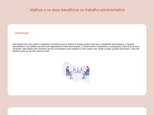 trabalho screenshot