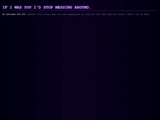 403 screenshot