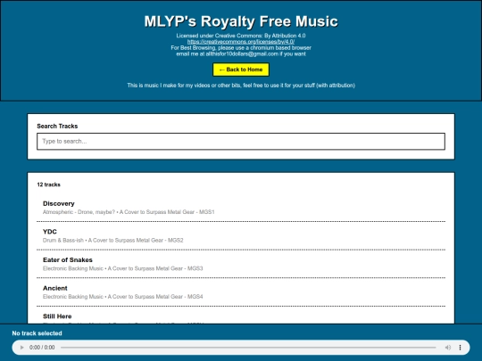 music screenshot