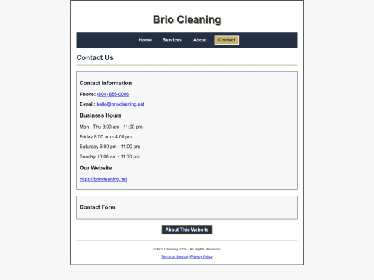 contact screenshot