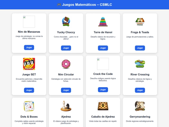 MathGamesCSMLC screenshot