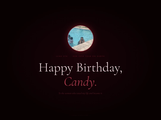 candy_birthday html screenshot