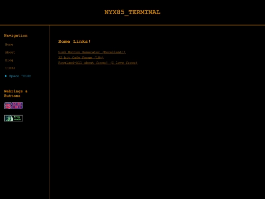 links screenshot