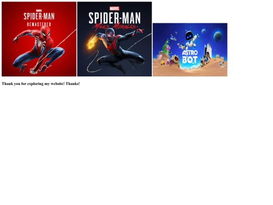 games screenshot