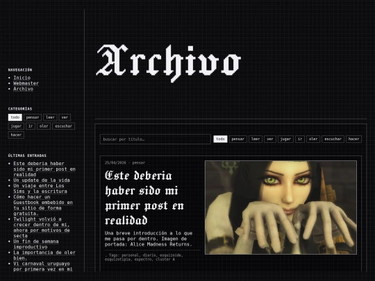 archivo screenshot