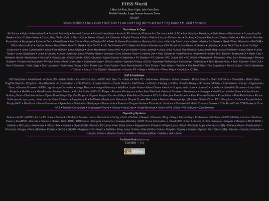 foss screenshot