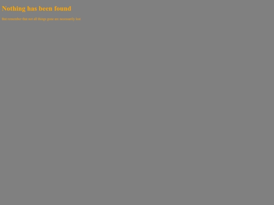 not_found screenshot