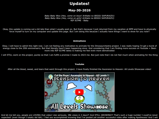 Updates screenshot
