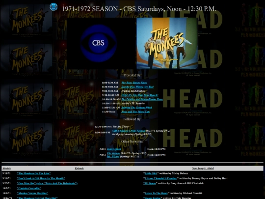 SaturdayAfternoon/CBS_71-72 screenshot