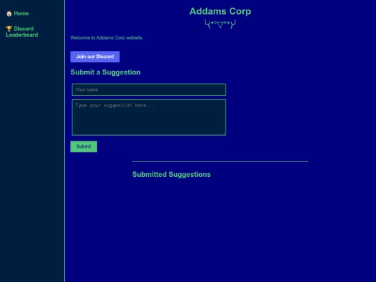 ADDAMSCORP screenshot