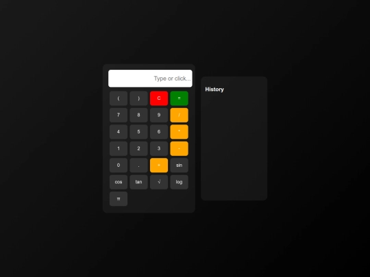 calcuator screenshot