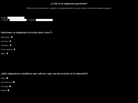 Formulario screenshot