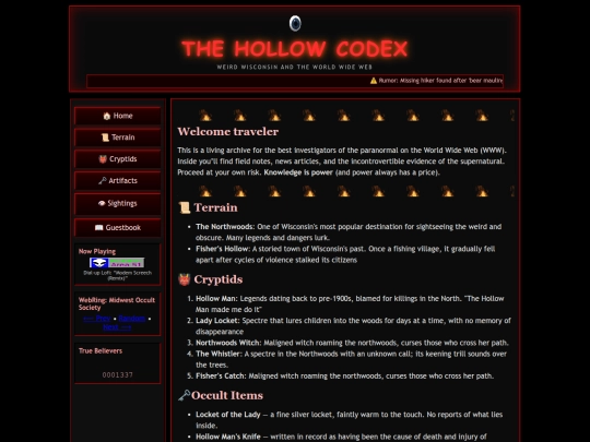 index screenshot