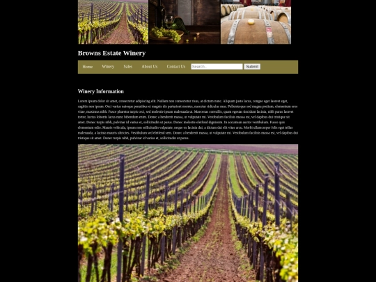 Winery screenshot