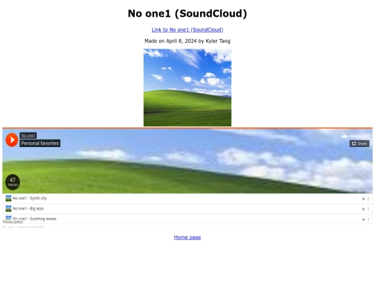 no-one1-soundcloud screenshot