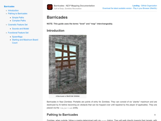 mapping/barricades screenshot