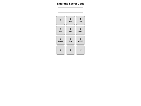 Enter-the-code screenshot